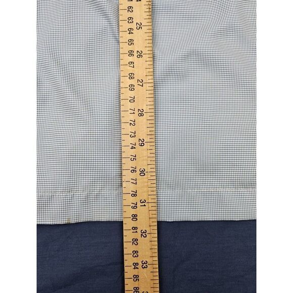 Berkley Shirt Mens Large Fishing Vented Blue Checked Short Sleeve Button Down - Picture 10 of 13